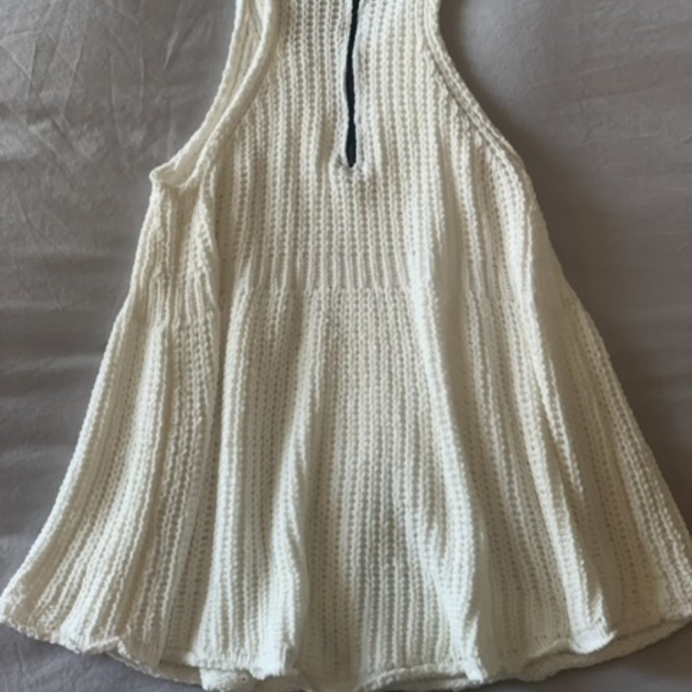 White crochet shirt